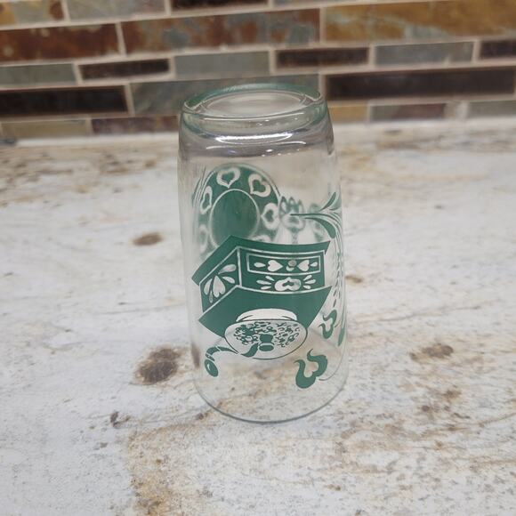 Vintage Kraft Swanky Swig Juice Glass, Green Kitchen Design - Picture 4 of 4